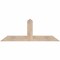 Ekena Millwork Portland Smooth Timber Gable Bracket, Douglas Fir, 60"W x 22"H x 3 1/2"D x 5 1/2"F, 9/12 Pitch GBW060X22X0406POR00SDF - alternate 1
